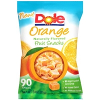 Dole Fruit Snacks Food Product Image