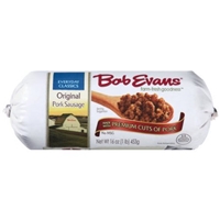 Bob Evans Pork Sausage Original Recipe Food Product Image