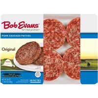 Bob Evans Original Pork Sausage Patties Food Product Image