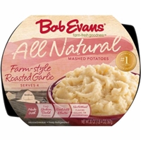 Bob Evans All Natural Farm-Style Roasted Garlic Mashed Potatoes Food Product Image