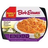 Bob Evans Tasteful Sides Mashed Sweet Potatoes 28 oz. Tray Food Product Image