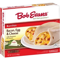 Bob Evans Sandwiches Burritos Bacon Egg & Cheese Id 415 Food Product Image