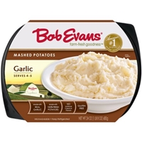 Bob Evans Mashed Potatoes Garlic Food Product Image