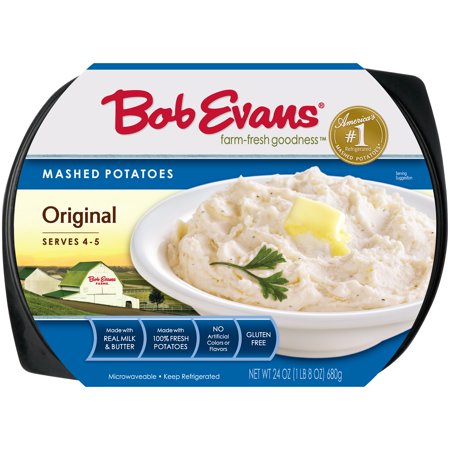 Bob Evans Mashed Potatoes Original Food Product Image
