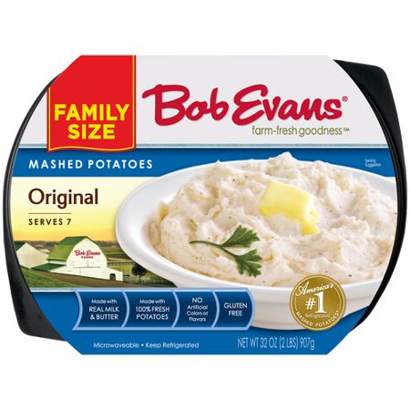 Bob Evans Mashed Potatoes Original Food Product Image