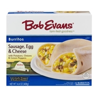 Bob Evans Burritos Sausage, Egg & Cheese - 6 CT Food Product Image