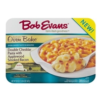 Bob Evans Oven Bake Double Cheddar Pasta with Applewood Smoked Bacon Food Product Image