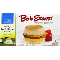 Bob Evans Sausage Egg & Cheese Biscuits - 4 Ct Product Image