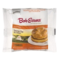 Bob Evans Croissant Sausage, Egg & Cheese Food Product Image