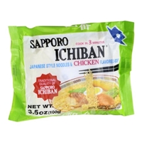 Sapporo Ichiban Japanese Style Noodles & Chicken Flavored-Soup Food Product Image