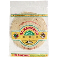 El Ranchito Flour Tortillas Burrito Style Food Product Image