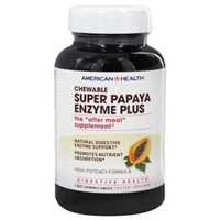 American Health Papaya Enzyme Vitamins Food Product Image