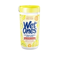 Wet Ones Hand Wipes Citrus Scent - 48 CT