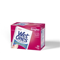 Wet Ones Antibacterial Hand Wipes Singles - 24 CT Product Image