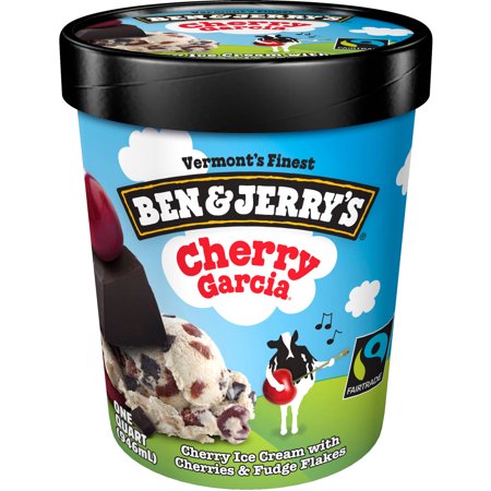 Ben & Jerrys Ice Cream Cherry Garcia Allergy and Ingredient Information