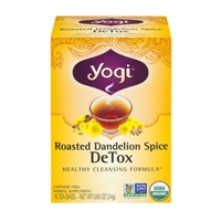 Yogi DeTox Roasted Dandelion Spice Tea Bags - 16 CT Food Product Image