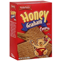 Family Pantry Graham Crackers Honey Cinnamon Food Product Image