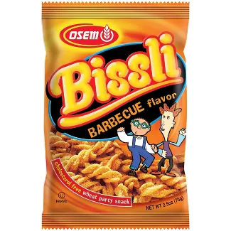 BBQ FLAVORED WHEAT SNACKS, BBQ Food Product Image