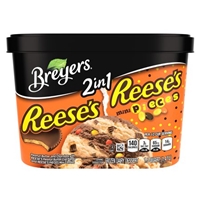Breyers Reese's Chocolate Reese's Mini Pieces 2in1 Ice Cream - 48oz Product Image