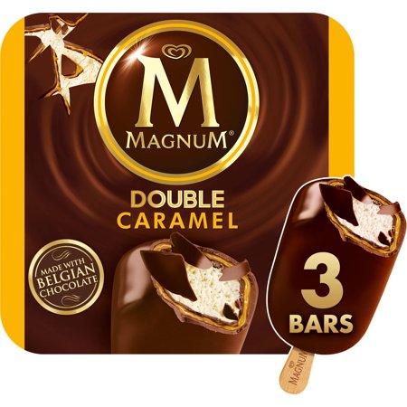 Magnum Double Caramel Ice Cream Bars - 3 CT Packaging Image