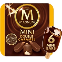 Magnum Mini Double Caramel Ice Cream Bars - 6 CT Food Product Image