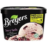 Breyers Cherry Vanilla Frozen Dairy Dessert Product Image