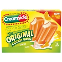 Creamsicle Ice Cream Bars Orange - 12 CT Food Product Image