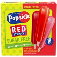 Popsicle Sugar Free Red Classics - 18 CT Food Product Image