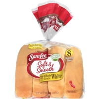 Sara Lee Soft & Smooth Whole Grain White Hot Dog Buns Product Image