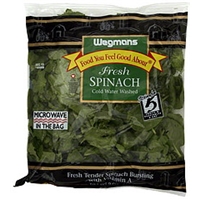 Wegmans Spinach Fresh