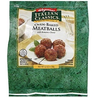 Wegmans Meatballs Oven-Baked With Romano Cheese Food Product Image