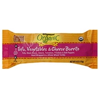 Wegmans Burrito Organic, Tofu, Vegetables & Cheese Food Product Image