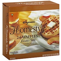 Wegmans Waffles Homestyle, Family Size Food Product Image