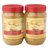 Wegmans Peanut Butter Peanut Butter, Creamy, Family Pack Food Product Image