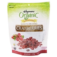 Wegmans Dried Fruit Sweetened Dried Cranberries Food Product Image