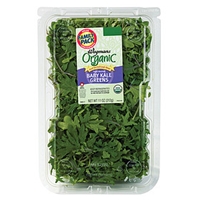Wegmans Fresh Vegetables Triple Washed Baby Kale Greens, Family Pack Food Product Image