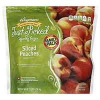 Wegmans Peaches Sliced, Family Pack Product Image