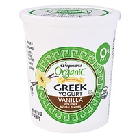 Wegmans Yogurt & Yogurt Drinks Greek Yogurt, Vanilla, Family Pack Food Product Image
