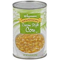 Wegmans Corn Cream Style Food Product Image