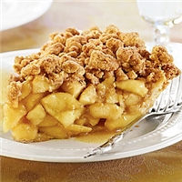 Wegmans Frozen Cakes & Pies Apple Pie Slice Food Product Image
