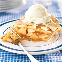 Wegmans Frozen Cakes & Pies American Classics Apple Pie Slice Food Product Image