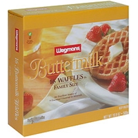 Wegmans Waffles Buttermilk, Family Size Food Product Image