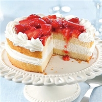 Wegmans Frozen Cakes & Pies 1 Layer Fruit Topped Shortcake Product Image