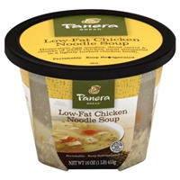 Panera Bread Low-Fat Chicken Noodle Soup Food Product Image