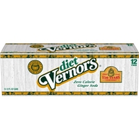 Diet Vernors Ginger Soda - 12 PK Food Product Image