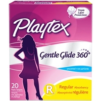 Playtex Plastic Tampons Sport Unscented Regular