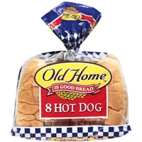 Old Home Hot Dog Buns Hot Dog Food Product Image