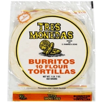 Ramirez And Sons Tortillas Flour Burritos Tres Monedas Style Food Product Image