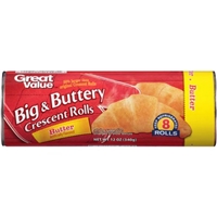 Great Value Crescent Rolls Big And Buttery Product Image