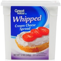 Great Value Cream Cheese Spread Whipped Product Image